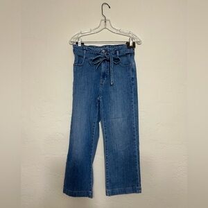 J. Crew Factory Paperbag High Waisted Ankle Jeans
